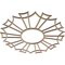 Ekena Millwork Augustus Wood Fretwork Pierced Ceiling Medallion, Hickory, 20"OD x 7"ID x 1/4"T CMWP20X20X0250AUHI - alternate 4